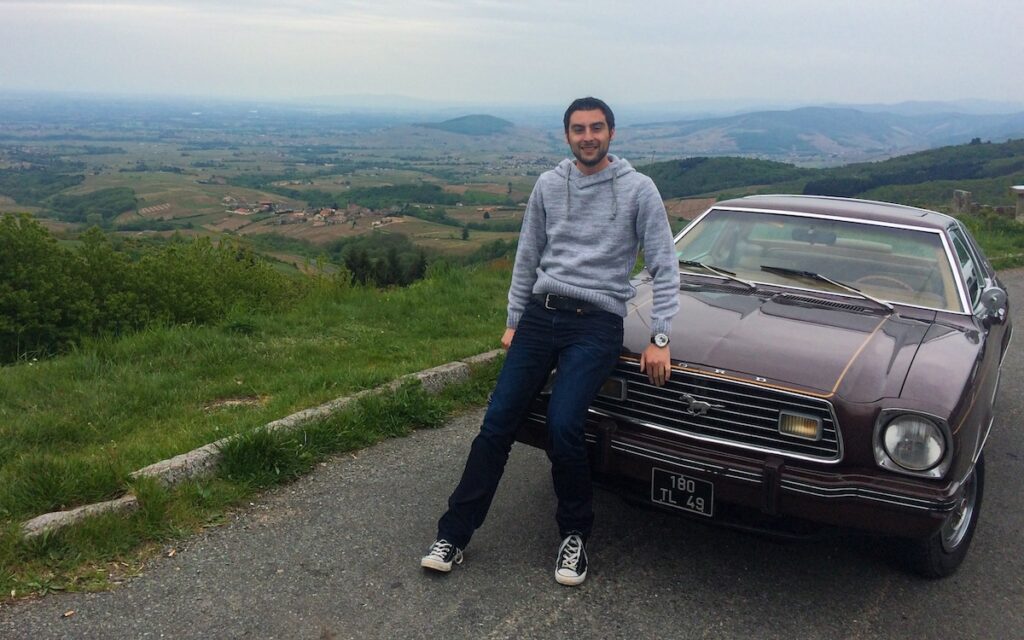 1977 Mustang II survivor after a 230-mile drive through central France