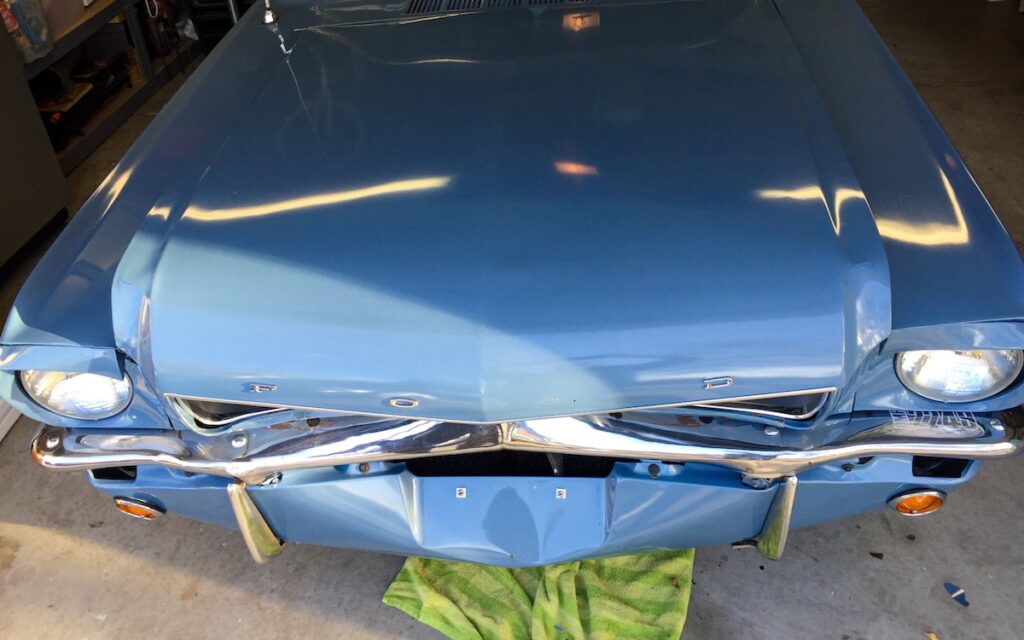 No trailer, no garage queen. Marissa’s Mustang is her everyday car, driven and enjoyed as intended.