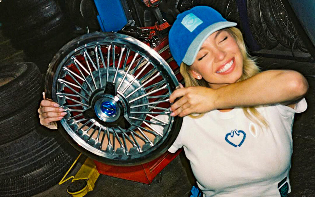 Sydney Sweeney has documented much of her hands-on automotive work through Syd’s Garage.